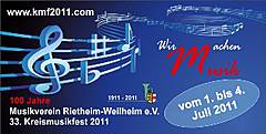 Logo Kreismusikfest Rietheim-Weilheim